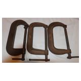3) 6' C-Clamps