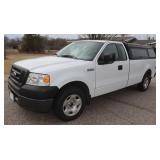 2007 Ford F-150 XL Pickup Truck 38,800 miles