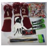 Golf Access: Tees, Gloves, Calaway Golf Balls,..