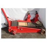 Larin 3.5 Ton Floor Jack & 2 Tool Shop Jackstands