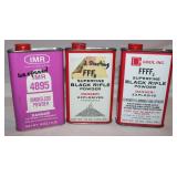 3) 1lb Cans Black Powder Goex FFFg, FFFFg,
