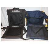 4 Padded Stadium Chairs; 2 are Gander Mountain