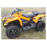 2019 Can-am Outlander 570 , Low Mileage