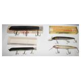 2 Suicks and 2 Cisco Kids Fishing Lures