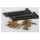 2) .22 cal. Clips & Ammo