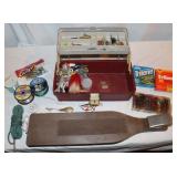 Plano Tackle Box w/ Baits, Pliers, Knife &