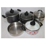Cooking Pots and pans with Lids