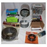 Hardware: New Wire, Staples, Screws, Wire Staples
