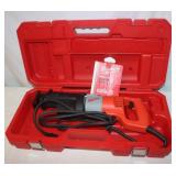 Milwaukee Mo. 6509-22 Sawzall w/ Case, Works;