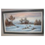 Van Bell Canvas Painting 55'x31'