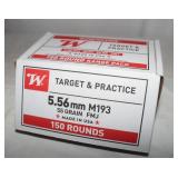 145+ Rds. 5.56 MM Winchester 55 Grain