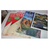3 Road atlases & Wood County Plat book
