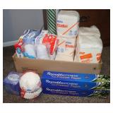 New Freezer paper, Cups, Toilet paper, Napkins &