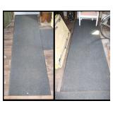 2 Floor Rugs: 116'x 32.5' and 118'x33'