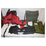 3 Life Vests: Adult Super Large, Adult XXXL &