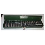 S-K 3/8' Drive Socket Set Shallow & Deep,