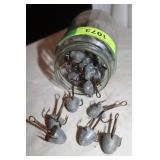 29 Weighted treble hooks