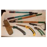 Pruners, Loppers, Trim saws,