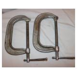 2) 6' C-Clamps