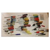 Screwdrivers, Nutdrivers, picks, Some Craftsman