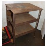 Heavy Metal Work Table 22x18x28'