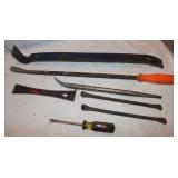 Crowbars, Prybars, Tire Tools: