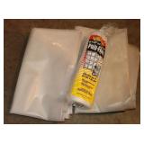 Plastic Sheeting new 8'x25',