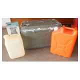 Coleman Cooler 28'x16x19', Gott Water Jug,
