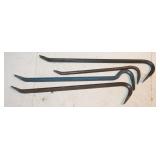 4 Crowbars: 24', 17'