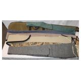 3 Soft Gun Cases & 4 Gun Sleeves: 48' to 69' Long
