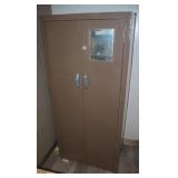 Metal 2 Door Cabinet w/ Golden Rod Cabinet Heater;