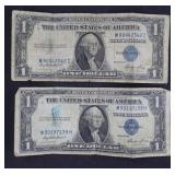 2) 1935 E Silver Certificate