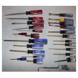 26 Husky Screwdrivers, Nutdrivers,