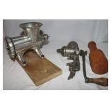 Vintage Food Chopper & Meat Grinder