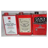 3) 16 oz. Cans of FFG Black Rile Powder