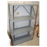 4 Shelf metal Shelf 29.5x12x48'