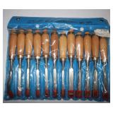 Central Forge 12 pc. Wood Carving/Chisel Set