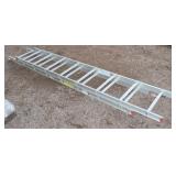 9' Werner Aluminum Extension Ladder, mo. D716