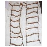 Lawn Mower tire chains 11x40'