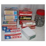 Nails: Galvanized, Roofing, Finish, Drywall,