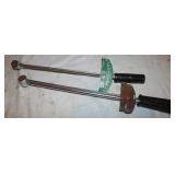 2 Bar type Wrenches 1/2' Drive: Craftsman Thorsen