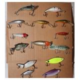 14 Fishing Lures: Mann's, Wally Diver, TNT1 &