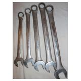5 Large SK Wrenches 15/16' through 1-1/4'