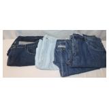 4 Pairs of 42x32 Insulated Jeans: