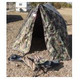 Ground Blind w/ Stool