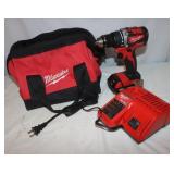 Milwaukee M18 Drill Mo. 2801-20 w/ Battery &