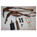 Vintage Powder Flasks, Measures, Reloading