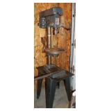 Cummins C112 Drill Press on Stand, Works