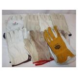 7 Pairs of Work Gloves: L, XL, & 2X