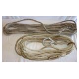 2 pcs of cotton rope with hooks